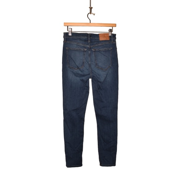 J.CREW $89 9" High Rise Toothpick Jean in Blue Nile Wash Size 27 - Picture 2 of 4